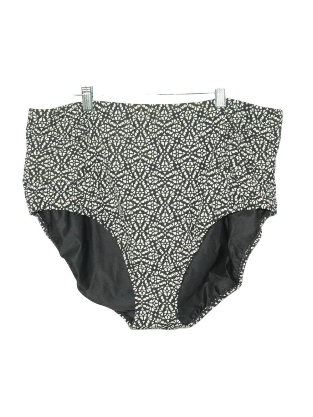 LL Bean Slimming Swimwear Brief Sunblocking UPF 40+ Bottom Black 20W